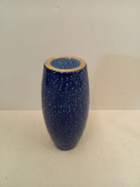 Scheurich 522-18 in blauw gespikkeld / Scheurich 522-18 vase in blue spotted