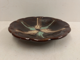 Germany schaal  bruin met ster 540-4  / Germany plate brown with star 540-4