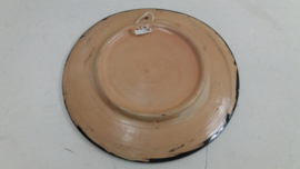 Tunesisch wandbord met kameel 27 cm. / Tunisian wall plate with camel 10.6 inch.