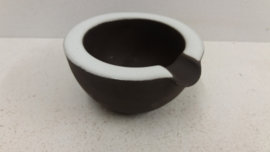 Ravelli bruine asbak   / Ravelli brown ashtray