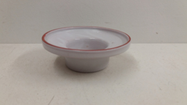 Oasis schaaltje in wit 15 cm. / Oasis container in white 5.9 inch.