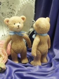 3D Teddybeer en popje mal