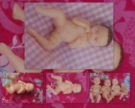 baby girl 3D mal 1