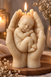 Sleep safe baby kaarsmal