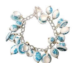 porselein servies servies armband delfsblue