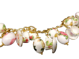 porselein servies armband rose
