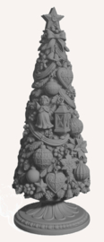 Ornamenten kerstboom mal