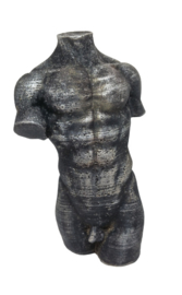 male torso 15cm kaars mal