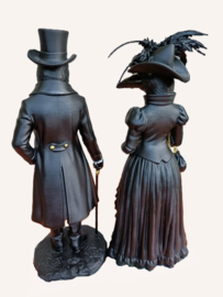 Halloween Raven couple beelden