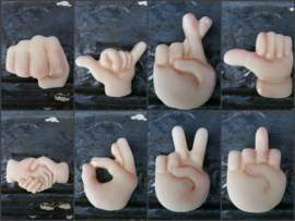 Emoji hand sign mallen