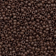 Miyuki rocailles bruin chocolate opaque 2 mm 5 gram