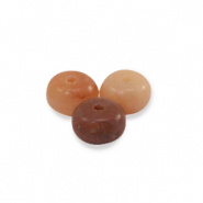 Natuursteen kraal Kwarts 6x4 mm disc