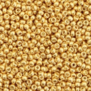 Miyuki rocailles goud duracoat galvanized 2 mm 5 gram