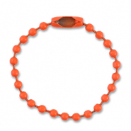 Sleutelhanger oranje chain