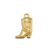 Bedel cowboylaars goud RVS