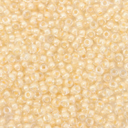 Miyuki rocailles geel ivory fancy lined 2 mm 5 gram