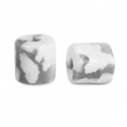 Natuursteen kraal Magnesiet 4x4 mm