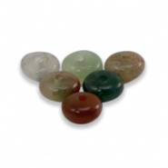 Natuursteen kraal Chalcedoon 8x5 mm disc