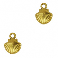 Bedel schelp goud RVS