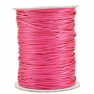 Macramé draad roze magenta 1,5 mm gevlochten