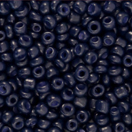 Rocailles blauw donker 3 mm 20 gram