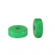 Polaris elements kralen disc groen emerald lucido 4 mm