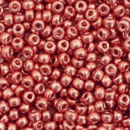 Miyuki rocailles rood berry duracoat galvanized 3 mm 5 gram