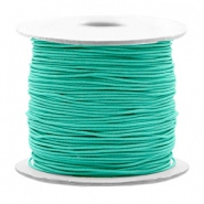 Elastisch draad groen turquoise 0,8 mm