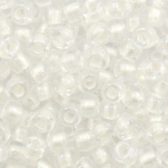 Miyuki rocailles wit pearlized effect 4 mm 5 gram