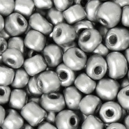 Rocailles zilver metallic 4 mm 20 gram