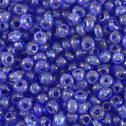 Rocailles blauw royal transparant 3 mm 20 gram