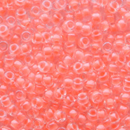 Miyuki rocailles roze orange luminous neon 3 mm 5 gram