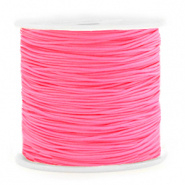 Macramé draad roze neon 0,8 mm