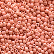 Rocailles roze zalm licht 2 mm 20 gram