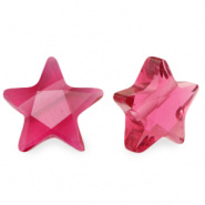 Facetkraal roze fuchsia ster