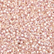 Miyuki rocailles roze blush licht AB silver lined 2 mm 5 gram