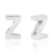 Initiaal letterkraal RVS Z zilver