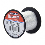 Beadalon elastisch rijgdraad 0,5 mm 2,5 meter