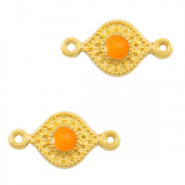 Bedel boho oranje neon goud DQ connector