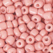 Rocailles roze living coral 4 mm 20 gram