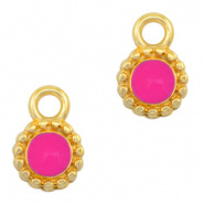 Bedel pearl roze fuchsia neon goud DQ