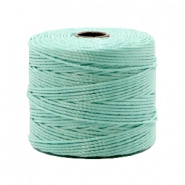 Nylon S-Lon draad blauw turquoise 0,6 mm