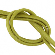 Stitched elastisch ibiza lint groen olive