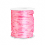 Satijn draad roze dark 1,5 mm