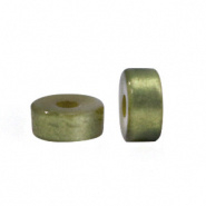 Polaris elements kralen disc groen army 4 mm