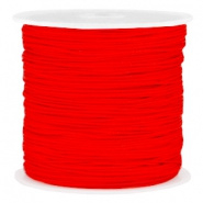 Macramé draad rood fiery 0,8 mm