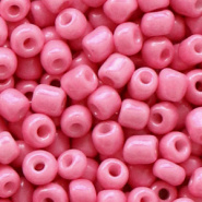 Rocailles roze punch 4 mm 20 gram