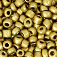 Rocailles goud antiek metallic 4 mm 20 gram