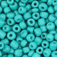 Rocailles blauw baltic turquoise 4 mm 20 gram