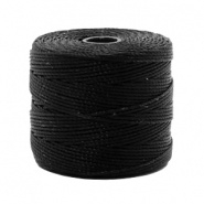 Nylon S-Lon draad zwart 0,6 mm